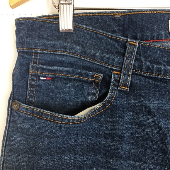 Tommy Hilfiger Straight Leg Jeans Mens Size 32x32 Blue Denim - Picture 4 of 12